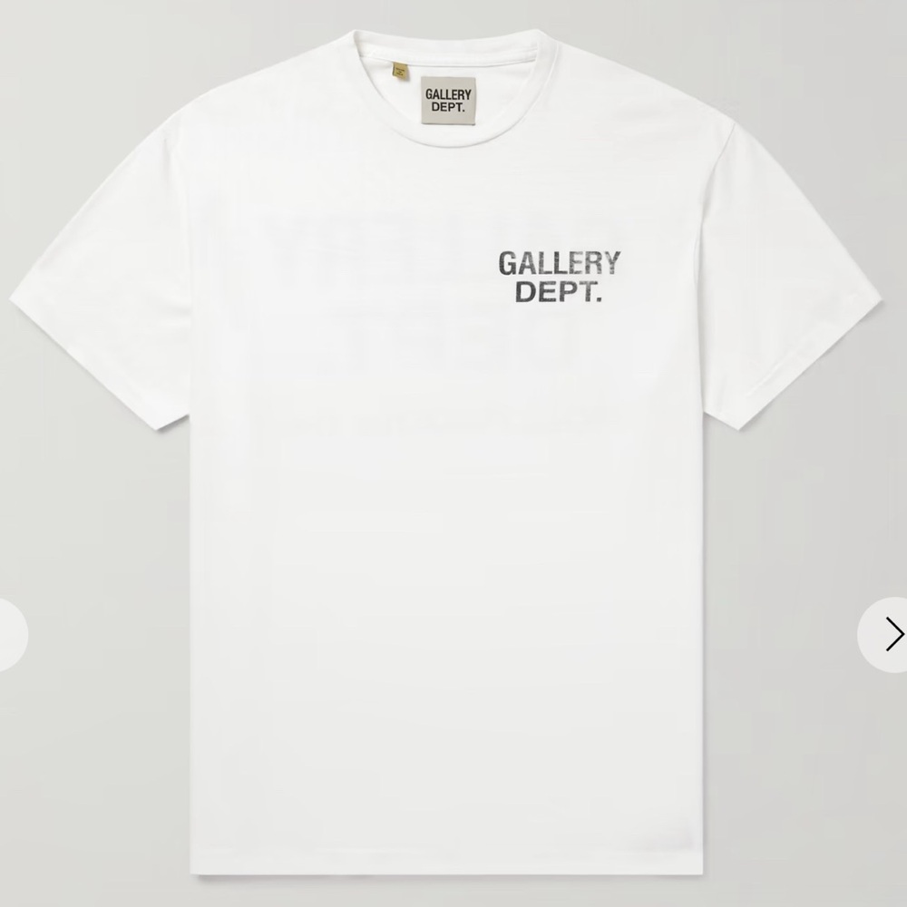 Gallery Dept White Unisex T-Shirt size M. Never worn-with tags. Guaranteed auth.